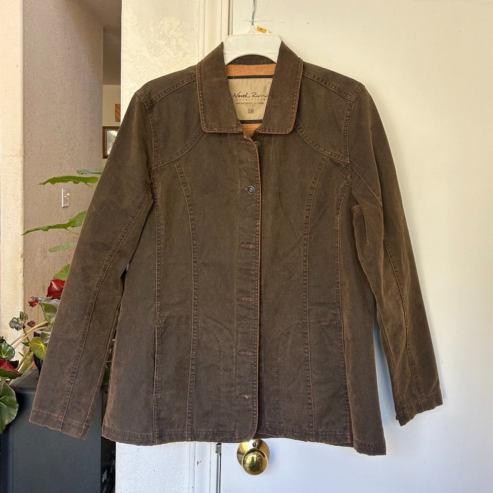 North River Outfitters Jacket, Size L, Brown